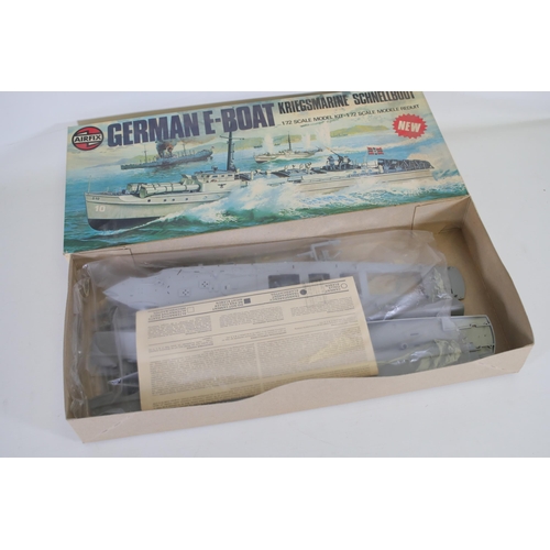 296 - Air fix German E boat 1 72 scale model in box