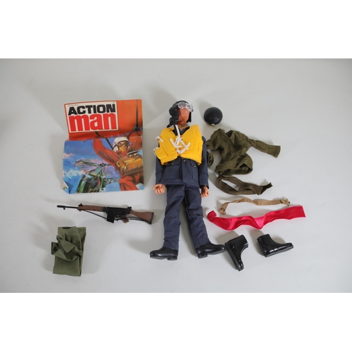 304 - Boxed Action Man Soldier Palitoy Toy of the Decade 1970 to 1980 all appears complete with clothing.