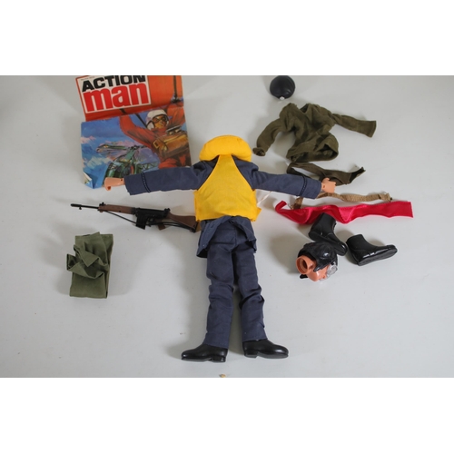 304 - Boxed Action Man Soldier Palitoy Toy of the Decade 1970 to 1980 all appears complete with clothing.