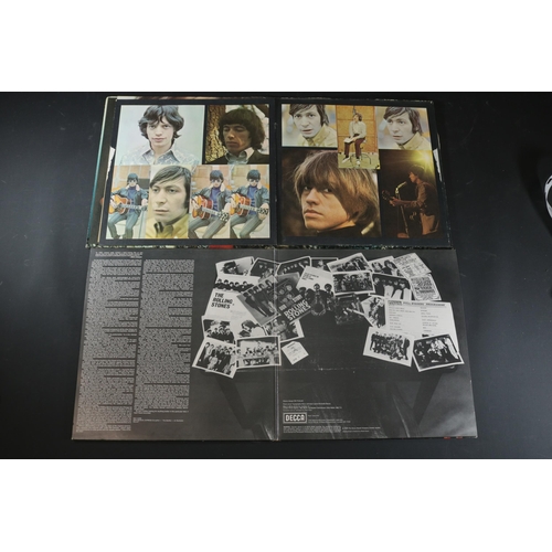 32 - Rolling Stones Vinyl's including Rolled Gold Gatefold, ROST 1/2 and Big Hits, High Tide and Green Gr... 