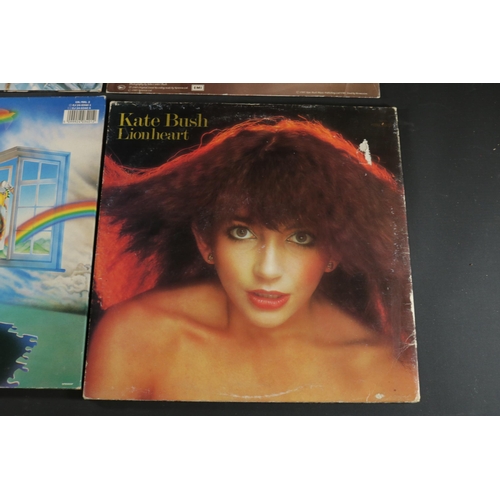 37 - A small collection of Vinyl Including Kate Bush Running Up That Hill, 12KB1. Cover is good, clean an... 