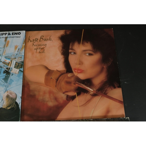 37 - A small collection of Vinyl Including Kate Bush Running Up That Hill, 12KB1. Cover is good, clean an... 