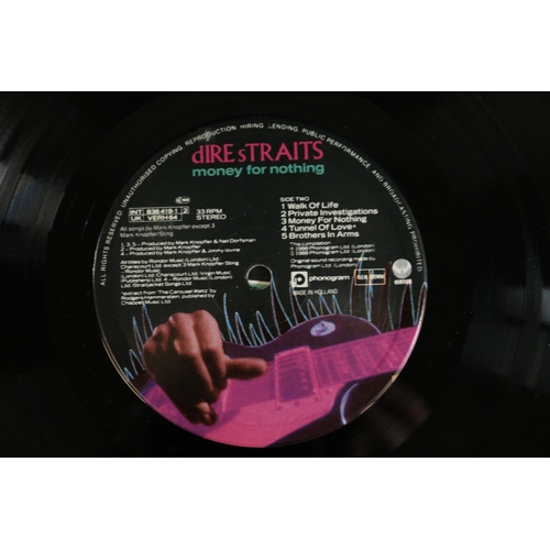 38 - A small collection of Vinyl records, 3x Dire Straits, 1x The Stylists. There are 2 copies of Dire St... 