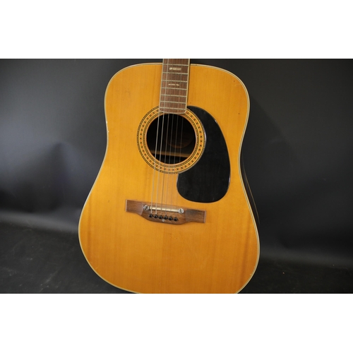 403 - Aria John Pearse Jumbo Acoustic Guitar. Sold with No Reserve.