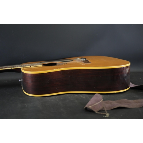 403 - Aria John Pearse Jumbo Acoustic Guitar. Sold with No Reserve.