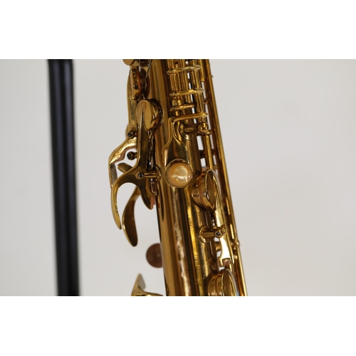 407 - Conn Transitional Alto Saxophone C1932-33 with Microtuner, stamped 