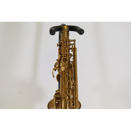 407 - Conn Transitional Alto Saxophone C1932-33 with Microtuner, stamped 