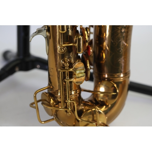 407 - Conn Transitional Alto Saxophone C1932-33 with Microtuner, stamped 