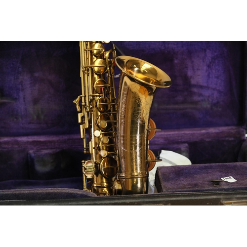 407 - Conn Transitional Alto Saxophone C1932-33 with Microtuner, stamped 