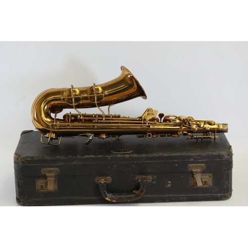 407 - Conn Transitional Alto Saxophone C1932-33 with Microtuner, stamped 