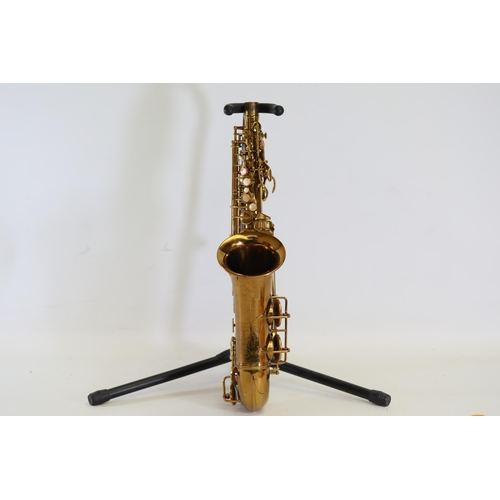 407 - Conn Transitional Alto Saxophone C1932-33 with Microtuner, stamped 