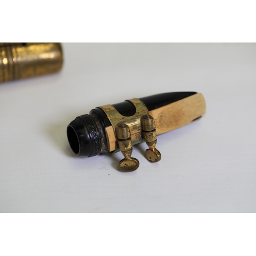 408 - C1928 C.G. CONN New Wonder Chu Berry Transitional Soprano Saxophone with Microtuner. Patent date is ... 