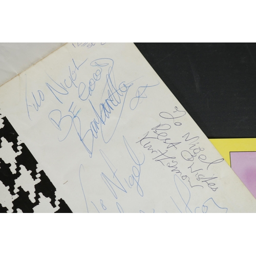 41 - A signed copy of Mari Wilson Show people. The exterior sleeve has some age to note, most specificall... 