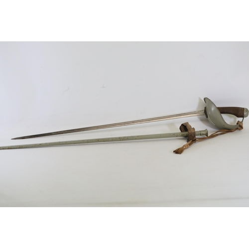 413 - World War 1 Period 1908 Pattern British Cavalry Troopers Sword & Scabbard, by Wilkinson and Mole, ow... 
