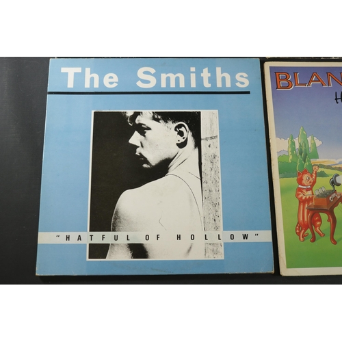 44 - A small collection of four vinyl albums including Madonna, The Smiths, Yazoo and Blancmange. The Mad... 