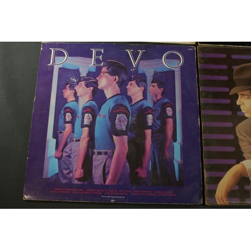 46 - A collection of Four Vinyl's including Devo, Gary Numan and Some Bizarre Album. 