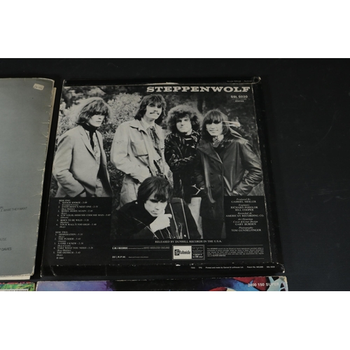 47 - A Collection of Four Vinyl Albums Including Cream, The Kinks, Steppenwolf, Tontos Expanding Head Ban... 