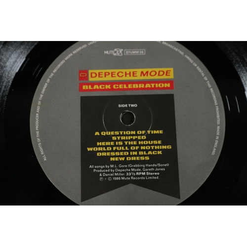 50 - A collection of Four Vinyl Albums including Depeche Mode and 