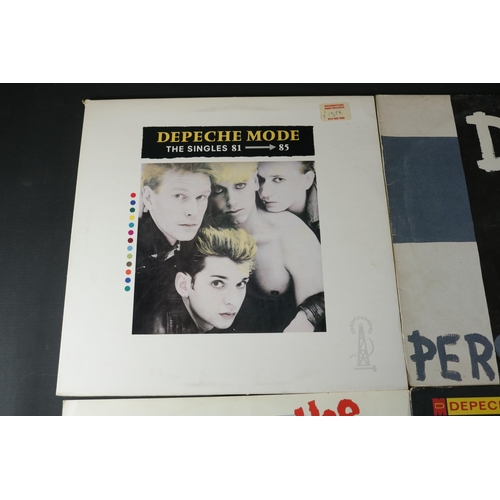 50 - A collection of Four Vinyl Albums including Depeche Mode and 