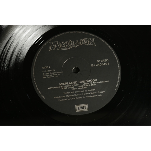 54 - A Collection of 5 Marillion Albums in Vinyl LP. Marillion – Misplaced Childhood: EMI MRL 2 UK 1985, ... 