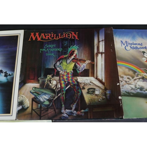 54 - A Collection of 5 Marillion Albums in Vinyl LP. Marillion – Misplaced Childhood: EMI MRL 2 UK 1985, ... 