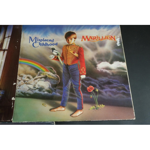 54 - A Collection of 5 Marillion Albums in Vinyl LP. Marillion – Misplaced Childhood: EMI MRL 2 UK 1985, ... 