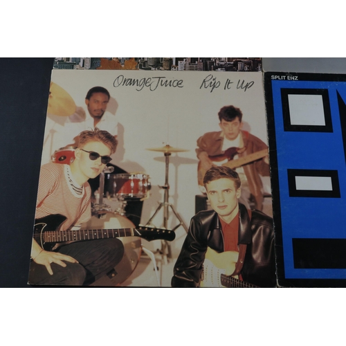 58 - A Collection of Four Vinyl Albums including Orange Juice Rip It UP, Weather Report Heavy Weather, Sp... 