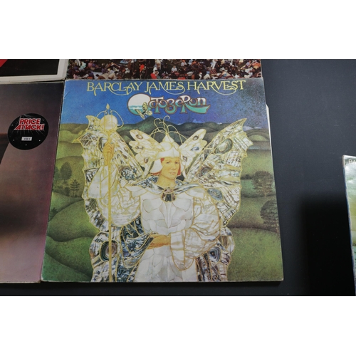 59 - In total, a collection of 11 Barclay James Harvest Albums. Titles include 