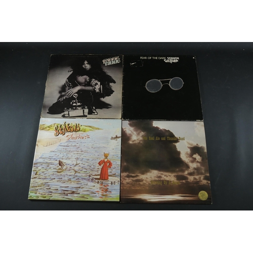 61 - A Collection of 4 Vinyl Records, including Gordon Giltrap Fear of the Dark (Trix7), T-Rex Tanx (BLN ... 