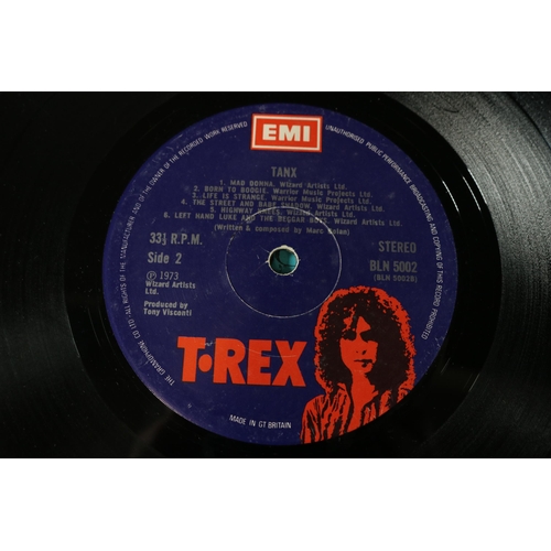 61 - A Collection of 4 Vinyl Records, including Gordon Giltrap Fear of the Dark (Trix7), T-Rex Tanx (BLN ... 