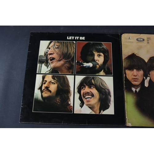 64 - Beatles Let It Be Vinyl plus Spare Cover. 