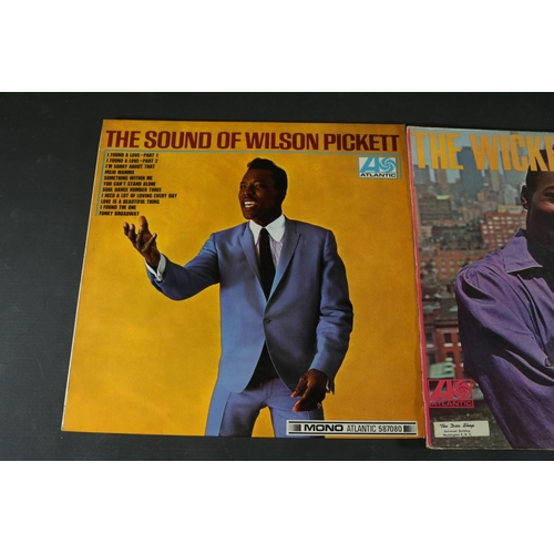 65 - A Pair of Wilson Pickett Vinyl Albums in Mono including 