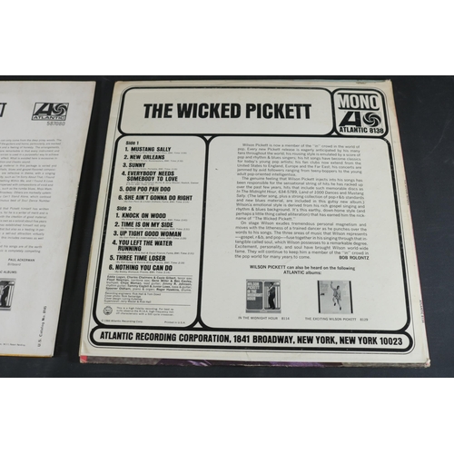 65 - A Pair of Wilson Pickett Vinyl Albums in Mono including 