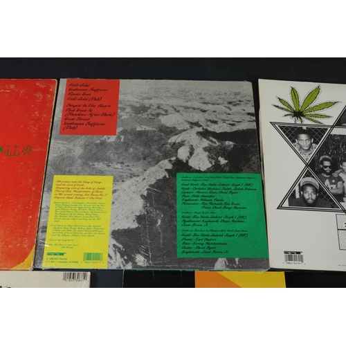 70 - Collection of 5 Vinyl Albums including Rastafari and Human Rights. H.R. 