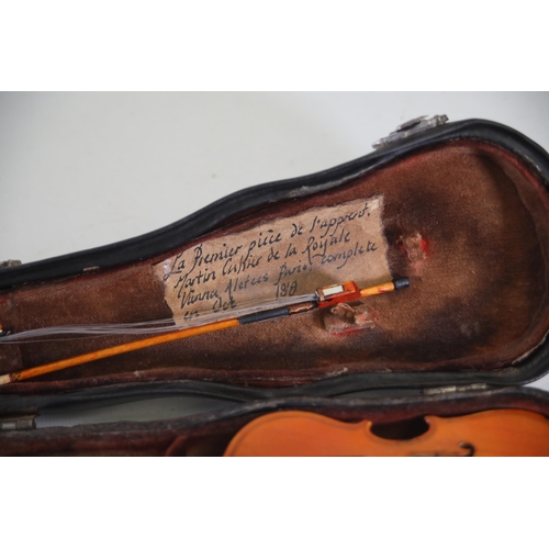 726 - Small Unusual Violin