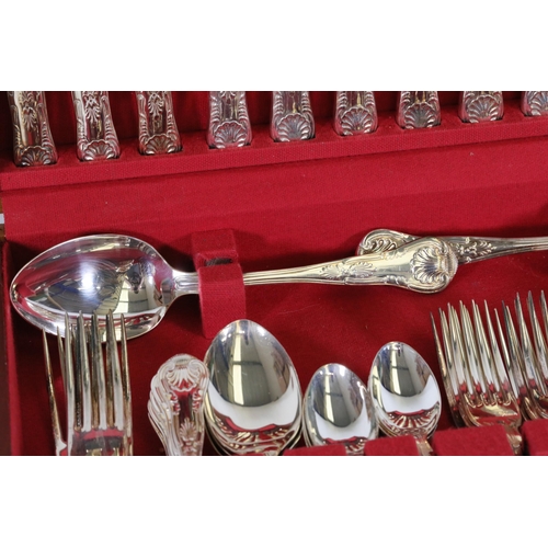 731 - Canteen of Cutlery Newbridge Stainless A1 Electro plated. Dimensions: Height 7cm, Width 40.5cm, Dept... 