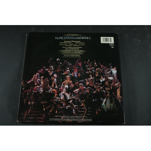 74 - Phantom Of the Opera 1987 PODV9 Vinyl with promo stickers, gatefold cover, excellent/mint vinyl's.