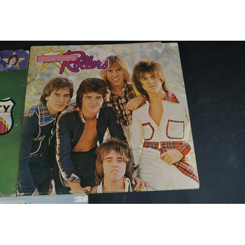 75 - Collection of 3 Bay City Rollers Vinyl's including BELLS244 A-2U/B2-U 