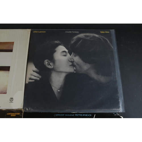 77 - Assortment of 7 Vinyl Records including The John Lennon Collection, EMTV37 A1/B3. Cover in Good cond... 