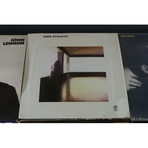 77 - Assortment of 7 Vinyl Records including The John Lennon Collection, EMTV37 A1/B3. Cover in Good cond... 