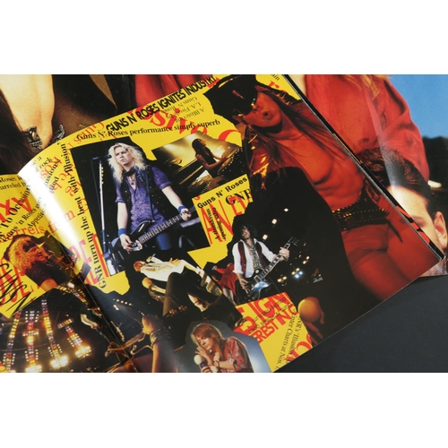 78 - Extreme AMY 839 Vinyl with Poster and Guns N Roses A1/B1 Vinyl with Poster, boxed set. Some discolou... 