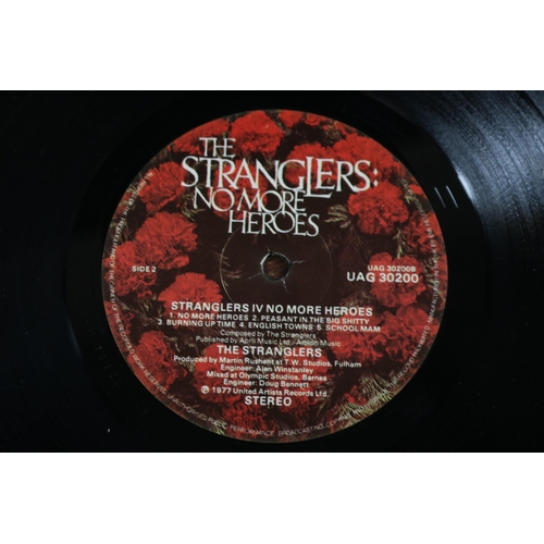 81 - Small Collection of 5 Vinyl's including The Stranglers, No More Heroes UAG30200 A2/B3, there is a ri... 