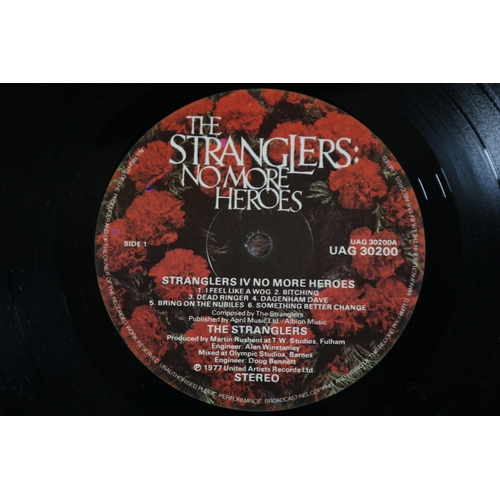 81 - Small Collection of 5 Vinyl's including The Stranglers, No More Heroes UAG30200 A2/B3, there is a ri... 