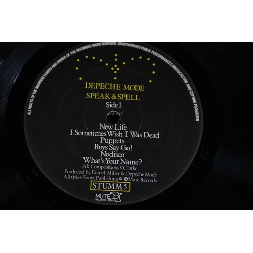 82 - Small Collection of 4 Vinyl's including Depeche Mode ‎– Master And Servant (Slavery Whip Mix), 12BON... 