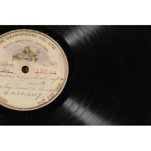 88 - BBC & Other Gramophone Recording Plates, 1910's & 1940s