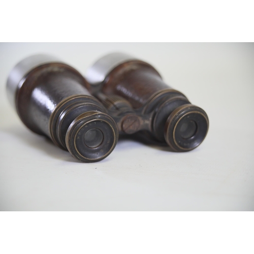 95 - 2 Pairs of Brass Binoculars - Spencer & Son Dublin, Ross London