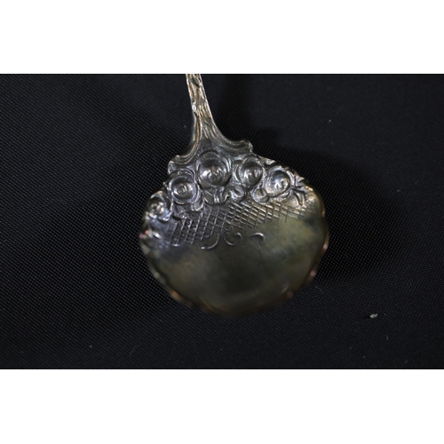 107 - Georgian Silver Spoon (Approx. 56 grams) + 6 other Silver Items

1. Georgian Silver Spoon: This silv... 