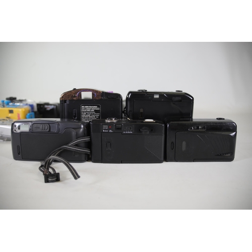 11 - Compact Cameras Job Lot - 29 Units

This job lot consists of 29 compact cameras of various models an... 