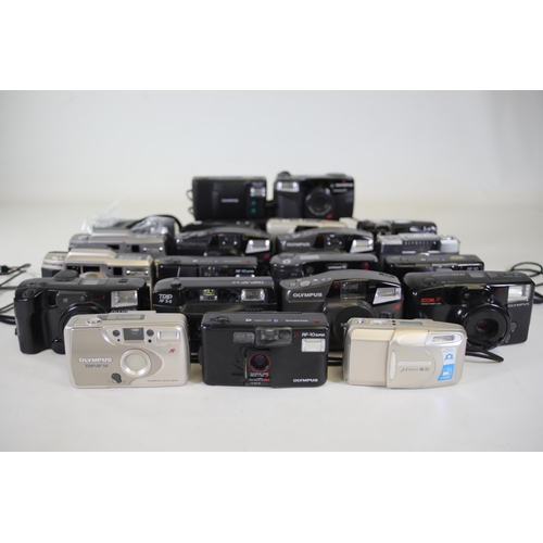 14 - 21 Canon Compact Cameras (Untested, Various Conditions)

These 21 Canon compact cameras are being so... 