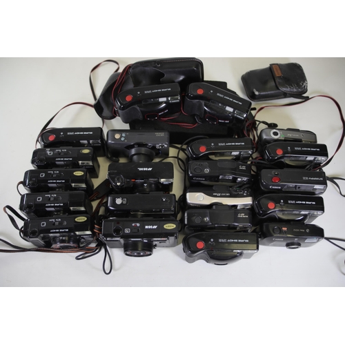 14 - 21 Canon Compact Cameras (Untested, Various Conditions)

These 21 Canon compact cameras are being so... 